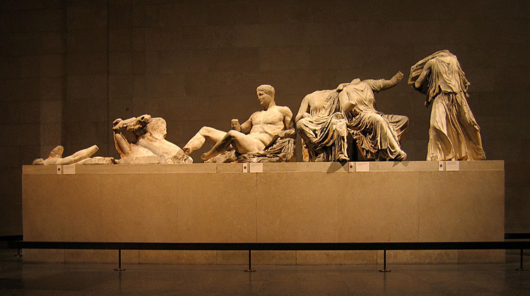 elgin parthenon marbles british museum east pediment