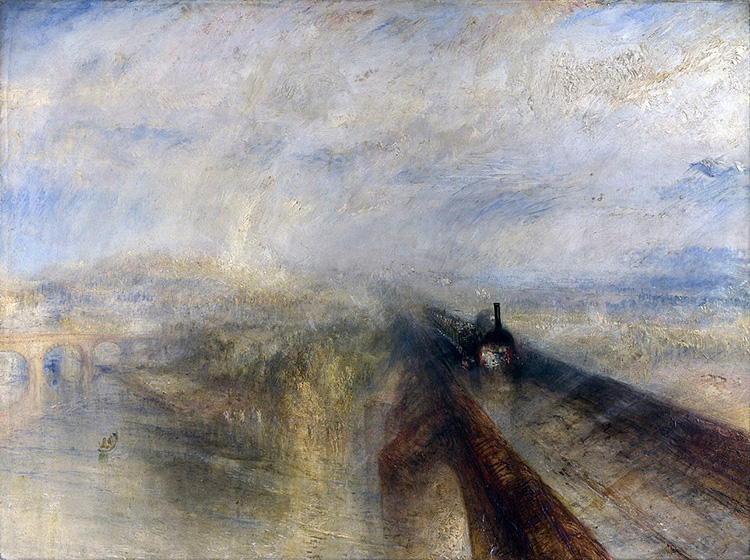 turner gwr romanticism rain steam speed victorian 