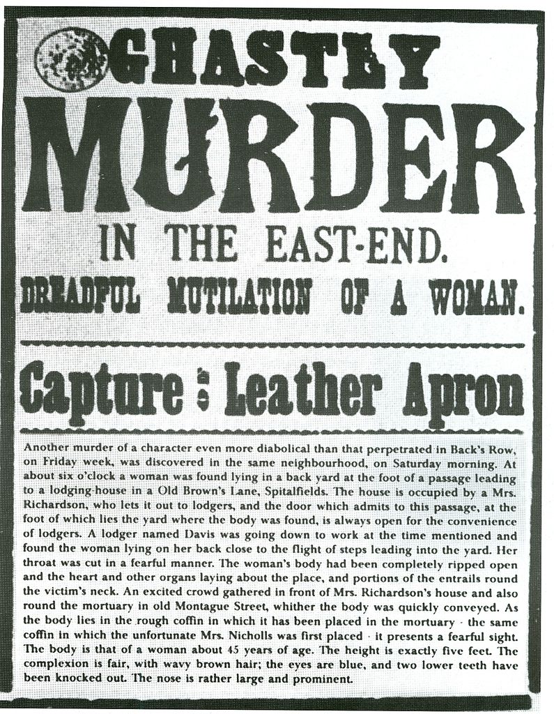 Jack the Ripper newspaper