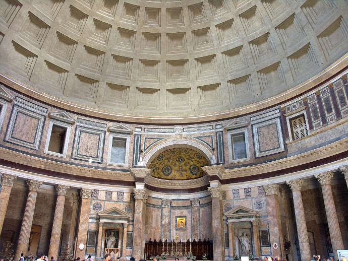Dome of the Pantheon in Rome