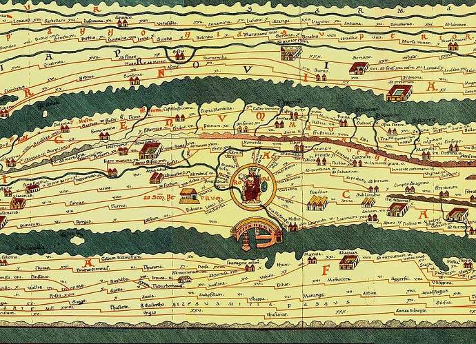 roman maps