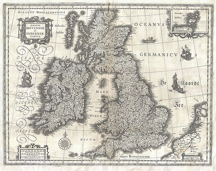 1631 map british isles
